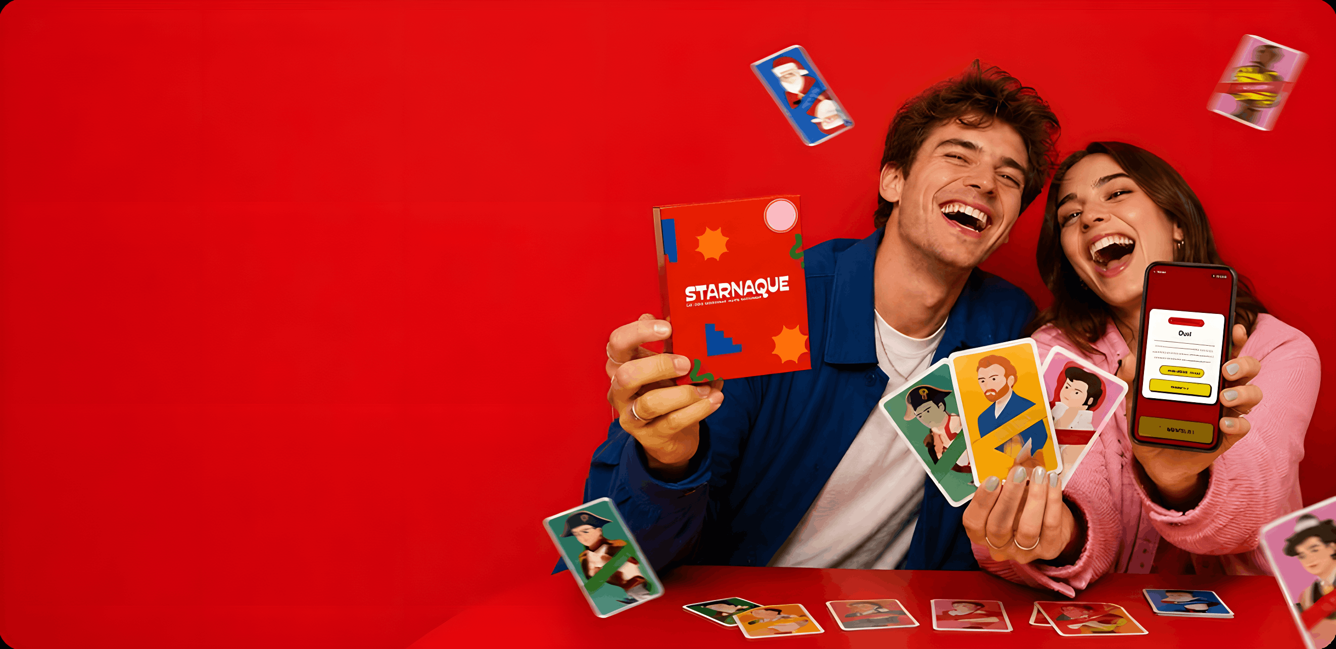 Starnaque, le jeu de cartes qui mêle bluff, stratégie et culture pop