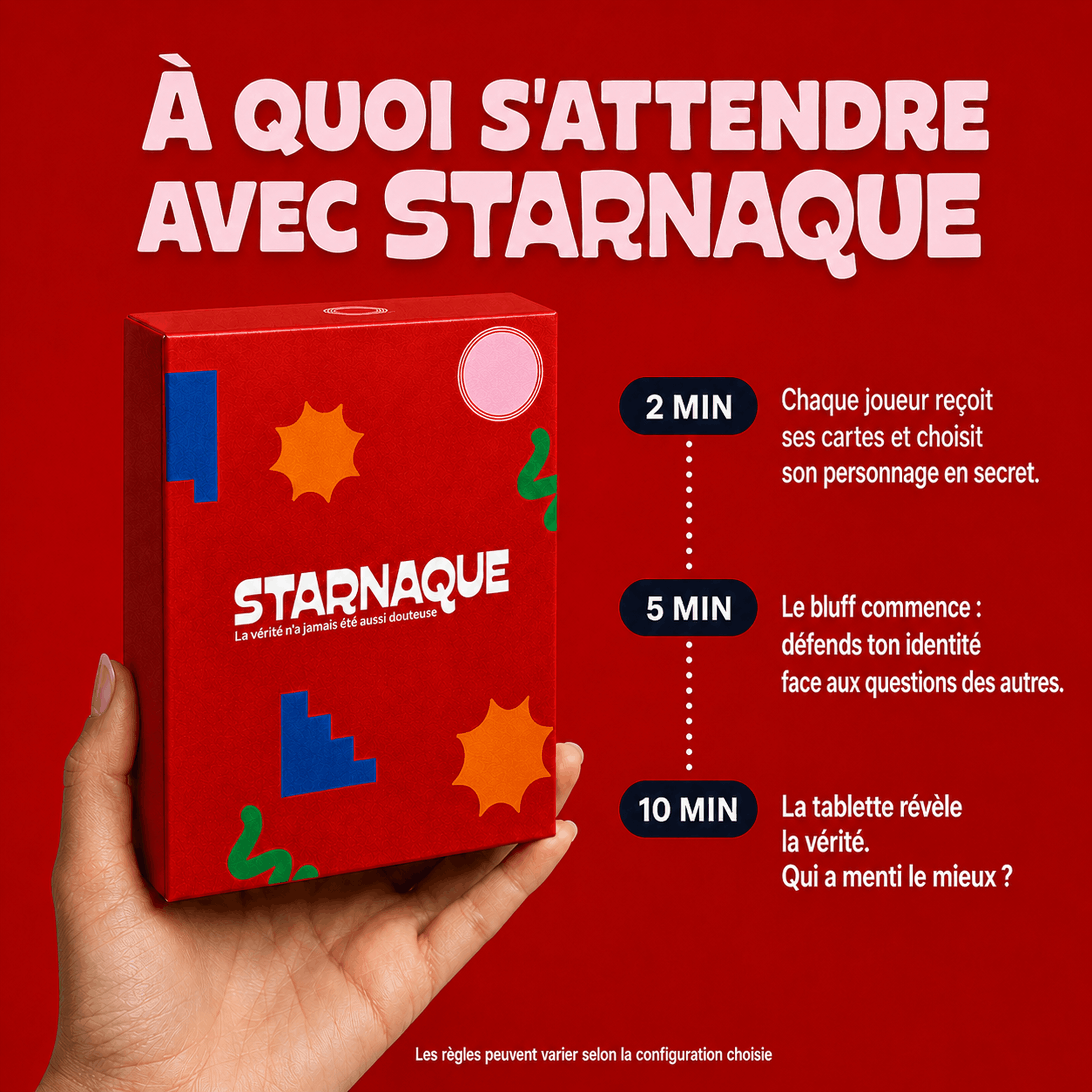 Starnaque, le jeu de carte