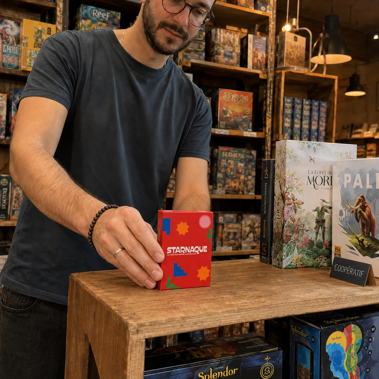 Starnaque débarque en boutique !